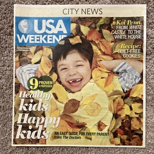 USA Weekend Magazin, 28.-30. Oktober 2011, Cover: Healthy Kids Happy Kids - Bild 1 von 2