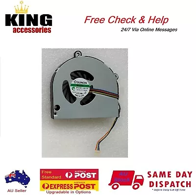 Genuine CPU Fan For Toshiba Satellite P770D P775D P840 P845T P850 P855 /D 4PIN - Image 1 of 3