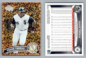 2011 Topps Series 1 SP Legends Cognac Diamond 93 Frank Thomas White Sox - Bild 1 von 1