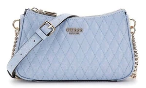 GUESS Betula Mini Crossbody Top Zip Umhängetasche Tasche Stormy Blue hellblau - Bild 1 von 2