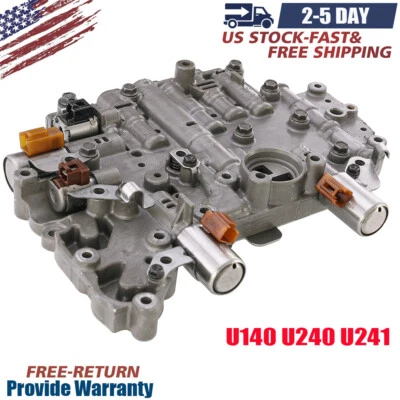 U140E/F U240E/F U241E Transmission Valve Body w/Solenoid for Toyota RAV4 2001-05 - Image 1 of 4