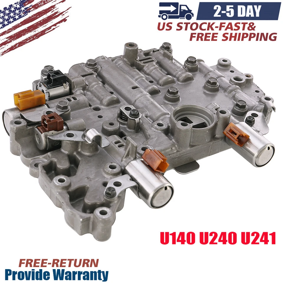 U140E/F U240E/F U241E Transmission Valve Body w/Solenoid for Toyota RAV4 2001-05 - Image 1 of 4