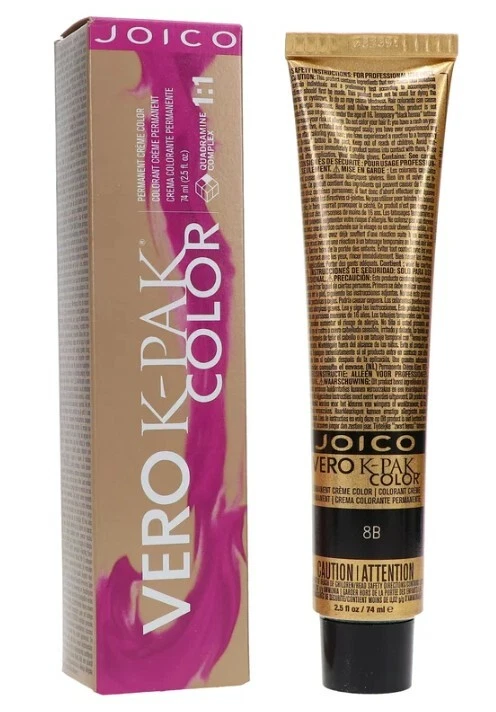 Профессиональный перманентный цвет волос JOICO VERO K-PAK 8B - Изображение 1 из 1