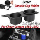 For 82-92 3rd Third Gen Chevy Camaro Center Console Ash Tray Cup Holder Aluminum
