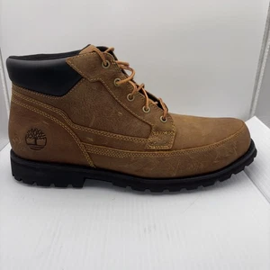 Timberland Herren Braun Leder Stiefel Größe 10 TB0A5YS1231 Neu Ohne Karton - Bild 1 von 8