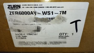 Válvula de descarga de diafragma sensor expuesto Zurn armario de agua ZER6000AV-WS1-TM, 1,6 GPF - Imagen 1 de 8