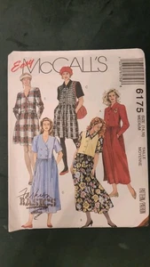Patrones McCall's talla 14-16 9524 años 80 vintage sin cortar doblado de fábrica  - Imagen 1 de 5