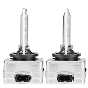 2Pcs D1S 6000K 35W Car Front Headlight Xenon Lamp Replacement Bulbs - Picture 1 of 7