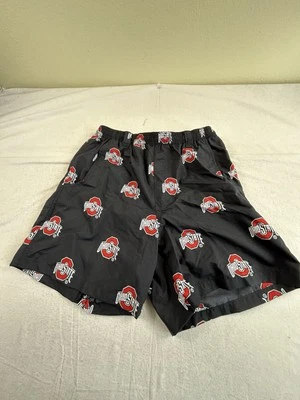 Columbia PFG Ohio State Buckeyes Logo Shorts Mens Sz SM CLG Backcast II New - Image 1 of 4