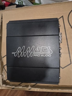 Amplificador monobloque Mmats Pro Audio 1000.1D Foto 1 de 4