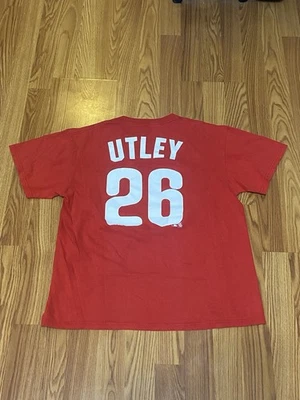 Philadelphia Phillies Chase Utley Men’s T-Shirt - Red - M - Image 1 of 4