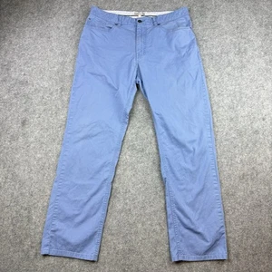 Peter Millar Soft Touch Twill 5 Pocket Hose Chino Blau Baumwolle Herren Gr. 36 (33x29) - Bild 1 von 14