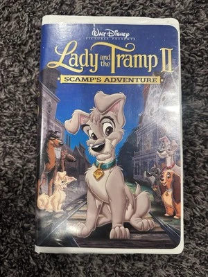 Disney Lady and the Tramp II Scamp’s Adventure VHS 2001 Animated Movie Tape - Image 1 of 4