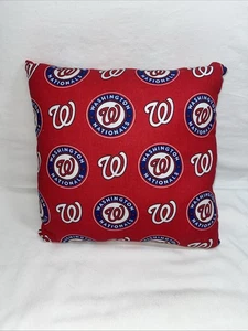 "Almohada cuadrada de los Nacionales de Washington 10""x10""" - Imagen 1 de 8
