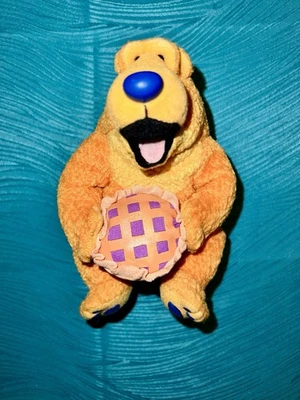 Bear in the Big Blue House With Pie Star Bean Plush Beanie Vintage 1990s - 2000s - Image 1 of 4