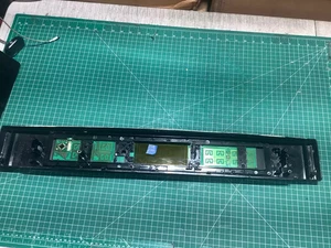 Panel de control para horno microondas GE 6870W1A409A AZ152282 | SL204 - Imagen 1 de 6