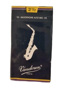 Vandoren Altsaxophon Blätter Stärke 2,5 Box von 10 - Bild 1 von 2