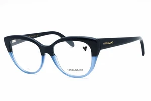 SALVATORE FERRAGAMO SF2970 414 Anteojos Marco Azul 53mm - Imagen 1 de 4