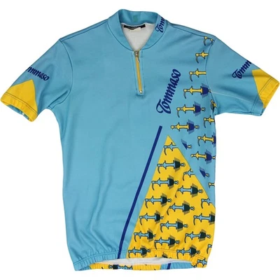 Camiseta deportiva de ciclismo Tommaso vintage hecha en Italia Foto 1 de 4