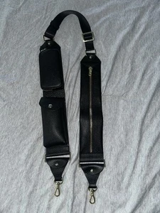 Bandolier Billie Black Leather Utility Strap - Zdjęcie 1 z 8
