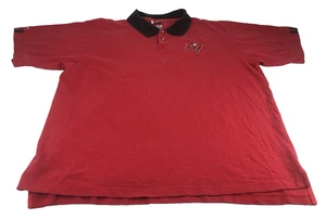 Polo uomo Adidas NFL Tampa Bay Buccaneers vintage 2XL rossa manica corta calcio - Foto 1 di 13