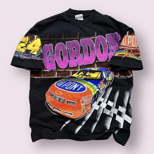 Vintage Herren Jeff Gordon Nascar Racing AOP Ready To Rumble Shirt 90s Gr. L USA - Bild 1 von 9
