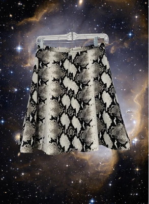 Falda estampada serpiente REISS Chari Foto 1 de 4