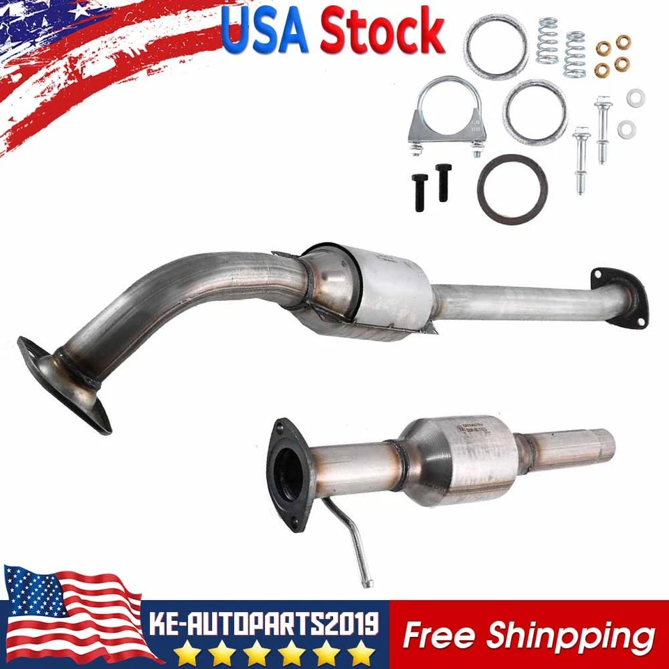 Ambos convertidores catalíticos ajuste directo para Toyota Highlander 2,7 L 2009-2013 EE. UU. Foto 1 de 4