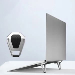 2 Pcs Laptop-Kühlständer Büro Computerhalter Laptop-Riser Für Den Schreibtisch - Afbeelding 1 van 12