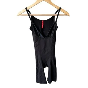 Body Spanx Prendas moldeadoras más delgado y brillante control firme busto abierto negro 2325 pequeño - Imagen 1 de 9