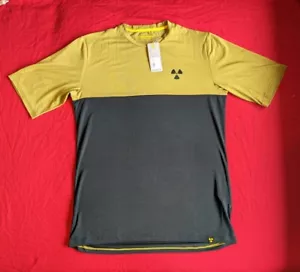 Nukeproof Outland DriRelease Black + Olive T-Shirt SS Riding Jersey Medium NEW - Bild 1 von 11