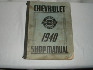 Chevrolet Super Service 1940 Shop Manual Cars & Trucks - Picture 1 of 1