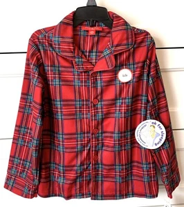 FAMILY PJs Kids Flannel Pajama Shirt Size XS 4/5 Brinkley Plaid - Picture 1 of 2