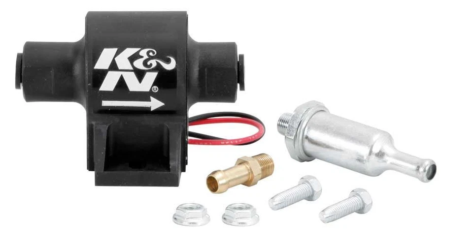 81-0401 K&N PERFORMANCE ELECTRIC FUEL PUMP 1.5-4 PSI - Image 1 of 1