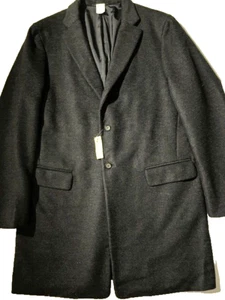 New JIL SANDER Collection Men Tailored Grey Cashmere Wool Coat sz 42 Italy 52 - Picture 1 of 23