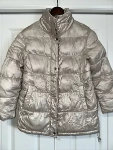 Via Spiga Lightweight Zip and Snap Puffer Jacket S - Picture 1 of 7