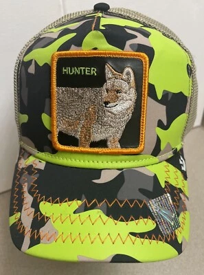 Goorin Bros The Farm Trucker Hat El Sorro Dorado HUNTER Fox Kablamo Camo Capsule - Image 1 of 4