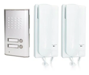 2 Citofoni per esterno interni Pulsante apertura cancello porta Citofono incasso - Foto 1 di 2