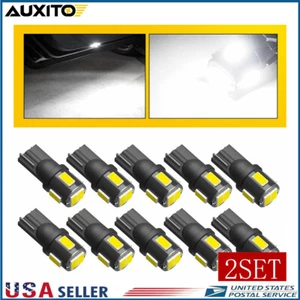 AUXITO 20X 194 T10 LED Car Interior Kit Light Side Marker Map Dome Lights Bulbs - Picture 1 of 10