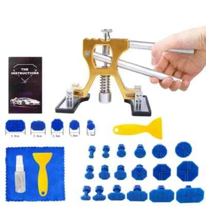 Car Dent Puller Dent Remover Auto Body Suction Cup Paintless Repair Tools Kit - Picture 1 of 12