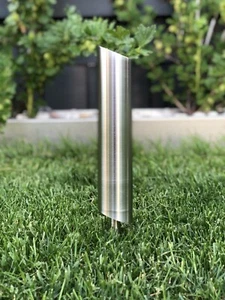 Vase Grabvase NEU Edelstahl V2A Hochwertig Grabschmuck Friedhofsvase - Bild 1 von 8