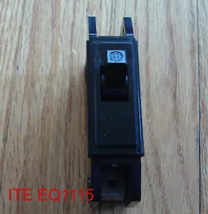 ITE EQ1115 CIRCUIT BREAKER 120/240 VOLT 15 AMP 1 POLE SIEMANS - Picture 1 of 5