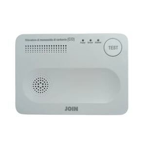 Rivelatore monossido di carbonio Allarme Casa e B&B a norma EN50291-1 a batterie - Foto 1 di 4