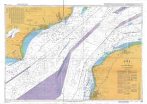 Admiralty 1892 English Channel Dover Strait Western Part Chart Map Maritime Wall - Picture 1 of 6
