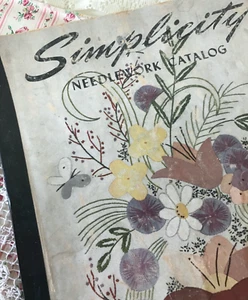 Vintage Simplicity Patterns Catalog Needlework Store Counter Pattern Book 1948 - Picture 1 of 17