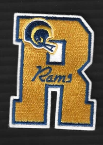 Vintage Los Angeles Rams 4 inch x 3 inch Patch - Picture 1 of 2
