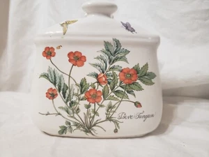 Vintage Maruni Japan Joive Tanguin Botanische Serviette Brief Post Halter Keramik - Bild 1 von 7