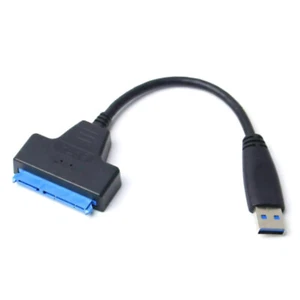USB 3.0 to SATA III HDD SSD 2.5" Hard Drive Adapter Cable 22-Pin Data Power M - Picture 1 of 1