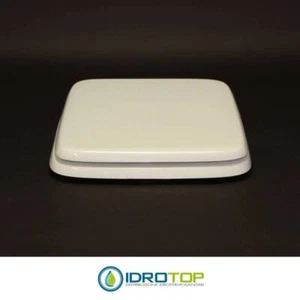 Copriwater Ideal Standard  VELARA  BIANCO I.S.  Cerniera Cromo-Sedile-Asse Wc - Foto 1 di 8