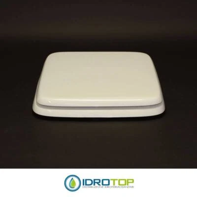 Copriwater Ideal Standard  VELARA  BIANCO I.S.  Cerniera Cromo-Sedile-Asse Wc - Immagine 1 di 4